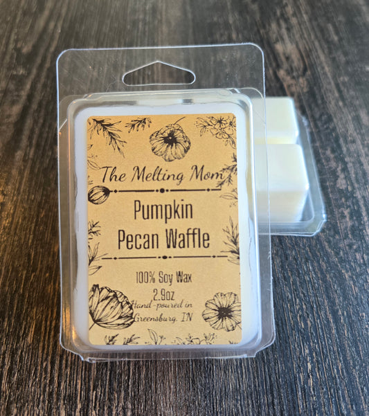 Pumpkin Pecan Waffles